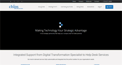 Desktop Screenshot of chipstechnologygroup.com
