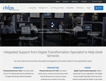 Tablet Screenshot of chipstechnologygroup.com